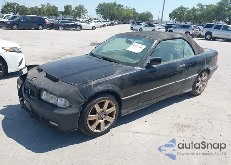 1994 BMW 325 Ic Automatic from USA, damaged, VIN WBABJ6325RJD34635